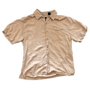 Caribbean Joe Cream Textured Shirt
